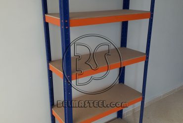 Etagère Sans Boulon Eco Rapide 01 Bleu -Orange